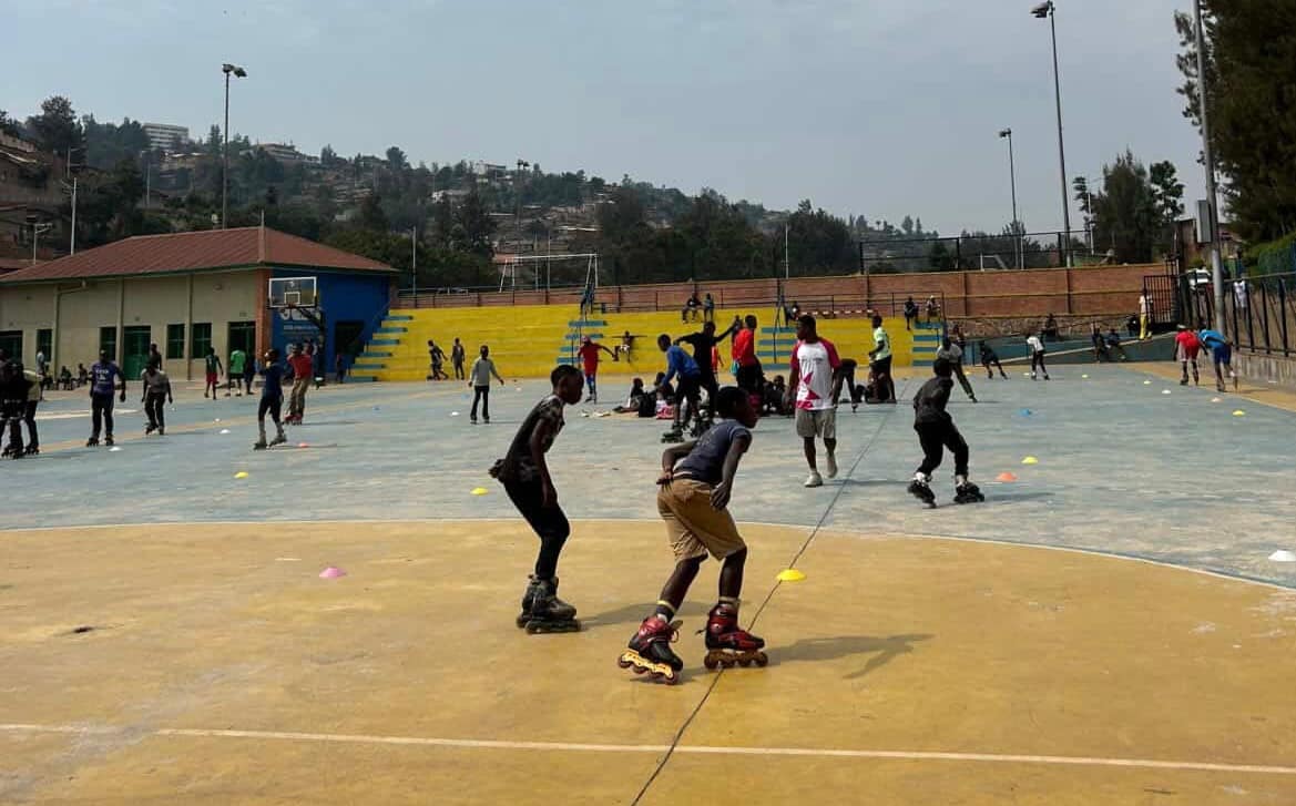 Inline Skating Parcours in Kigali Ruanda